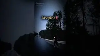 Discipline |Sigma motivation #motivation #mindset #success #shorts #discipline #growth