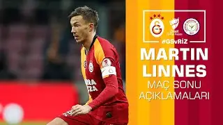 🎙 Martin Linnes'den ma&ccedil; sonu a&ccedil;ıklamaları #GSvRİZ - Galatasaray