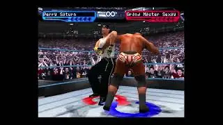 WWF Smackdown 2 - PS1 Gameplay - Perry Saturn vs Grand Master Sexay