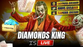 T50 SMOKER DIAMOND KING UNLIMITED DAIMONDS GIVEAWAYS / #freefire #freefirepakistan