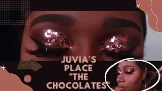 The Chocolates Eyeshadow Palette | Juvia&rsquo;s Place | Glitter Cut Crease | El Monae