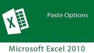 Excel : Paste Options | Formulas and Formats