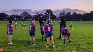 U7 Training session between Point Chev Pirates (LIGHTNING) and Richmond Rovers. First Half. 