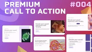 [#004] 9 Premium Call To Action (2/2)  | vuejs 3 & tailwindcss