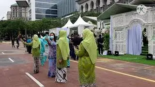 SELAMAT PENGANTIN BARU TENGKU MUHAMMAD HAFIZ BIN TENGKU ADNAN  & OCEANE BINTI CYRIL ALAGIA.. part 1