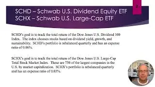 Comparing SCHD and SCHX