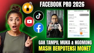 Strategi Konten Facebook 2026 | Bangun Video Tanpa Wajah untuk FB Pro BISA LOLOS MONETISASI