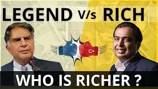 Ratan Tata vs Mukesh Ambani | Who is Richer? | Tata vs Ambani Net Worth | Business Case Study