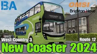 NEW Brighton Coaster 2024 - e400mmc - Route 12 - West Country 3 -  OMSI 2
