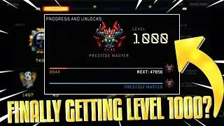 BO4 - I FINALLY UNLOCKED LEVEL 1000! LEVEL 1000 STATS! - 150+ NUCLEARS - 1400+ UNSTOPPABLE MEDALS