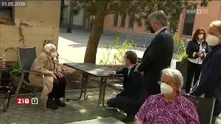 Sebastian Kurz - Habt schon Mittag gessen? // Sind sie schon geimpft? Ja, ja 😁