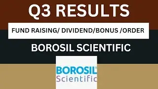 borosil scientific Q3 Results 2025 | borosil scientific Today | borosil scientific Share Latest News