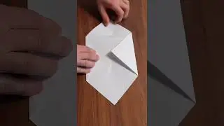Faire une enveloppe avec une feuille de papier ✉️