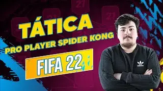 FIFA 22 - T&Aacute;TICA PERSONALIZADA PRO PLAYER SPIDER KONG!