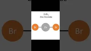 Zinc Bromide ZnBr2 #chemistry