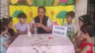 Science Experiment : Fizzing bubbles