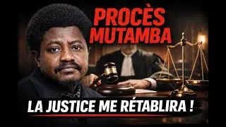Procès Mutamba – Revivez l’audience intégrale du 6 août 2025. La justice me retablira !