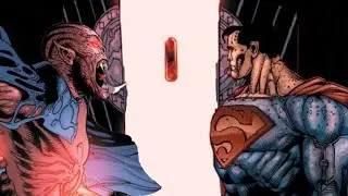 Cosmic armor Superman vs Mandrakk (comic animation full fight)
