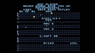 Rick Astley - Never Gonna Give You Up (MMC5 Version) (NT Mini Noir NSF Player)