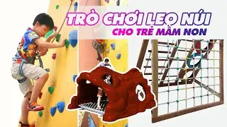 Tr&ograve; chơi leo n&uacute;i cho trẻ mầm non| TVM Play
