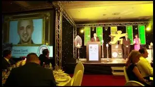 Simone Zanetti at the Business Excellence Awards 2011