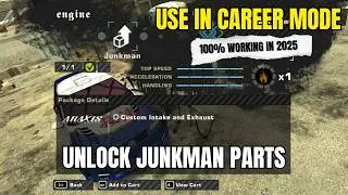 Начните карьеру с ПОЛНЫМИ запчастями JUNKMAN в NFS Most Wanted 2025 🔥 Без читов (100% работает в ...
