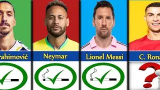 Famous Footballers Who Smoke in Real Life