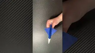 How to fold Firework origami fighter jet in 60 seconds (REUPLOADED)