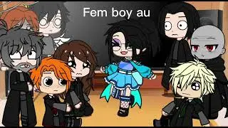 Harry Potter react to Harry’s aus{song:show and tell be melany martineze}