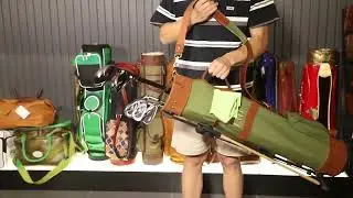 Retrol Canvas golf Bag - Vintage Golf Bag Factory/supplier in China- HIBO