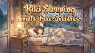 Kiki Sleeping on the RV car Ambience (Studio Ghibli ASMR Ambience)
