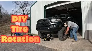 Самостоятельная перестановка шин | Toyota Tacoma 2019 года