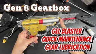 GEL BLASTER Quick Maintenance GEAR LUBRICATION for Gen 8 Gearbox