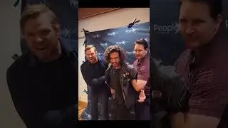 The cullens ❤️ #twilight #carlisle #jasper #interview #funny #moments #recreation #oldmemories