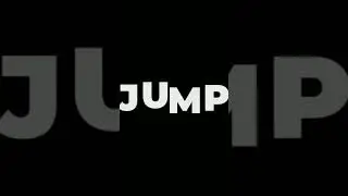 Jump Dynamic Text Animation