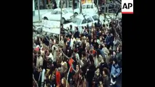 SYND 19 12 80 LEFT WING STUDENT DEMONSTRATION