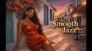 Golden Hour Jazz 🌅 | Smooth Jazz Mykonos Sunset Vibes | Relaxing Background Music