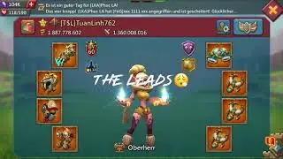 Lords Mobile FoG isst kleine Rallyparty und Tipps f&uuml;r Wunder/Gildenshowdown ☠️🤘🏾