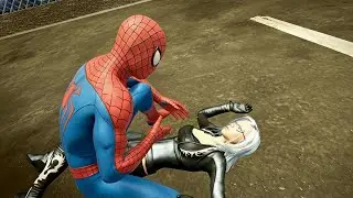 Spider-Man Thwarts Black Cat's Bank Heist! 