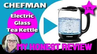 Chefman Electric Tea Kettle Review #review #chefmanelectrickettle