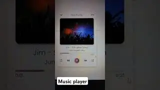 Music player using htlm css and javascript #coders #coding #htmlcss #javascript #programmer