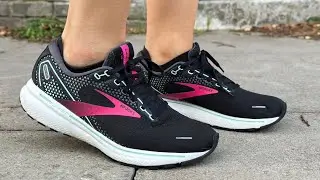 Women's Brooks Ghost 14 (Black/Pink/Yucca)
