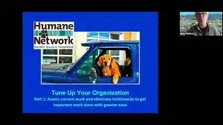 Webinar to Tune Up Your Animal Welfare Organization - Part 1