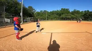 Beginning Machine Pitch | Hitting off the Machine | Bailing out of the Batter's Box