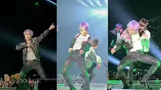 Jimin's Moves In The Beginning Of Fire! Dance Compilation From Love Yourself Tour