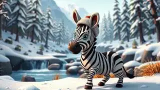 CUTEST ZEBRA SONG | CUTE ZEBRA POEM | kids poem | kids song | CUTE ZEBRA SONG #songforkids