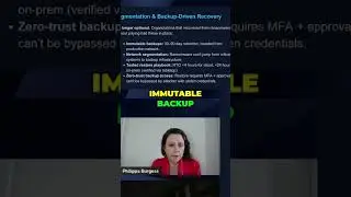 Ransomware Recovery: Immutable Backups & Segmentation #shorts