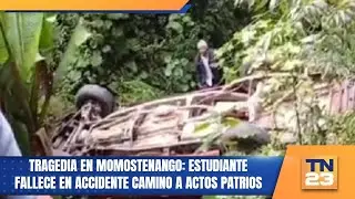 Tragedia en Momostenango: estudiante fallece en accidente camino a actos patrios