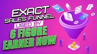 Exact Sales Funnel Used by Six Figure Earner | Successful Solution Method Best Work from Home Biz