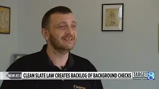 Background checks stall due to Clean Slate Law backlog